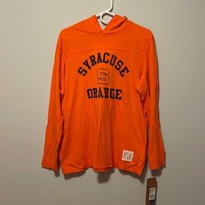 Syracuse Orange lightweight hoodie; XL NWT
